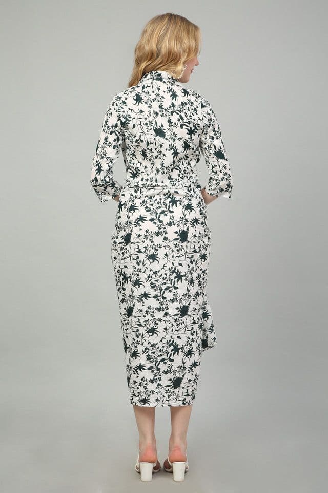 Asymmetrical Wrap Dress